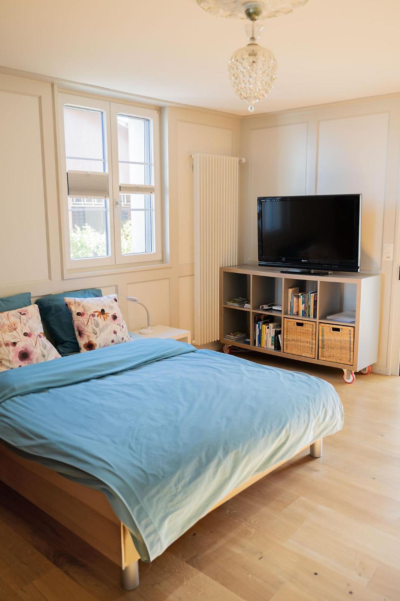 Seesicht Und Charmante Wohnung Bei Hanni Und Ueli Bottighofen Bagian luar foto